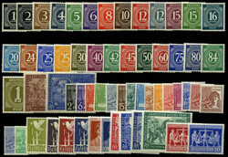 Jahrgang 1946, 1947 und 1948 inkl. Block 12 A+B, V Zd. 1 und MH 50 in ...